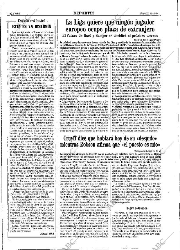 ABC MADRID 18-05-1996 página 82