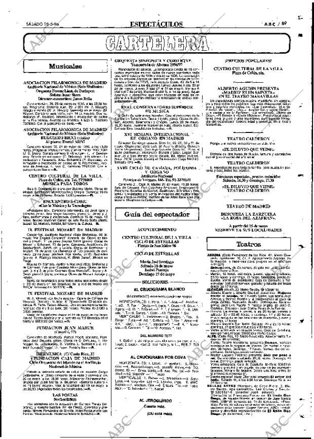 ABC MADRID 18-05-1996 página 89