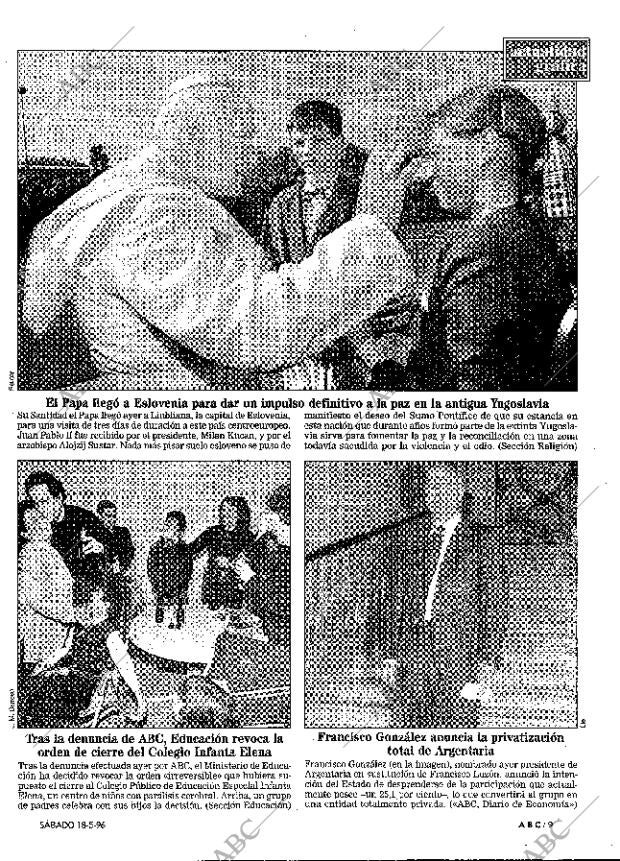 ABC MADRID 18-05-1996 página 9