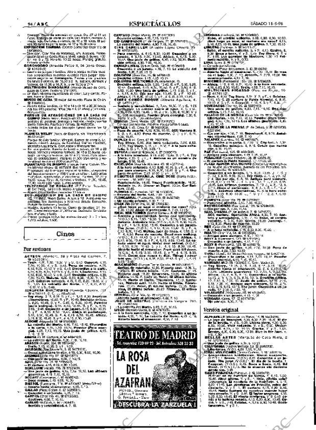ABC MADRID 18-05-1996 página 94