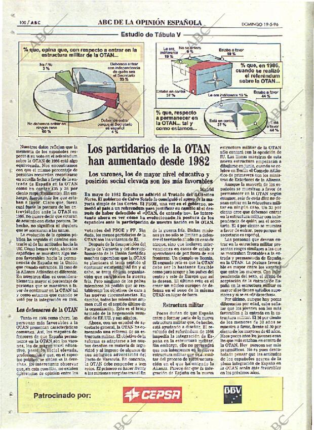ABC MADRID 19-05-1996 página 100