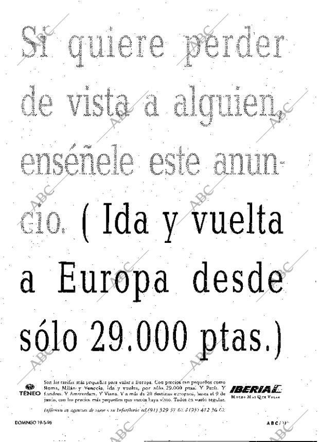 ABC MADRID 19-05-1996 página 11