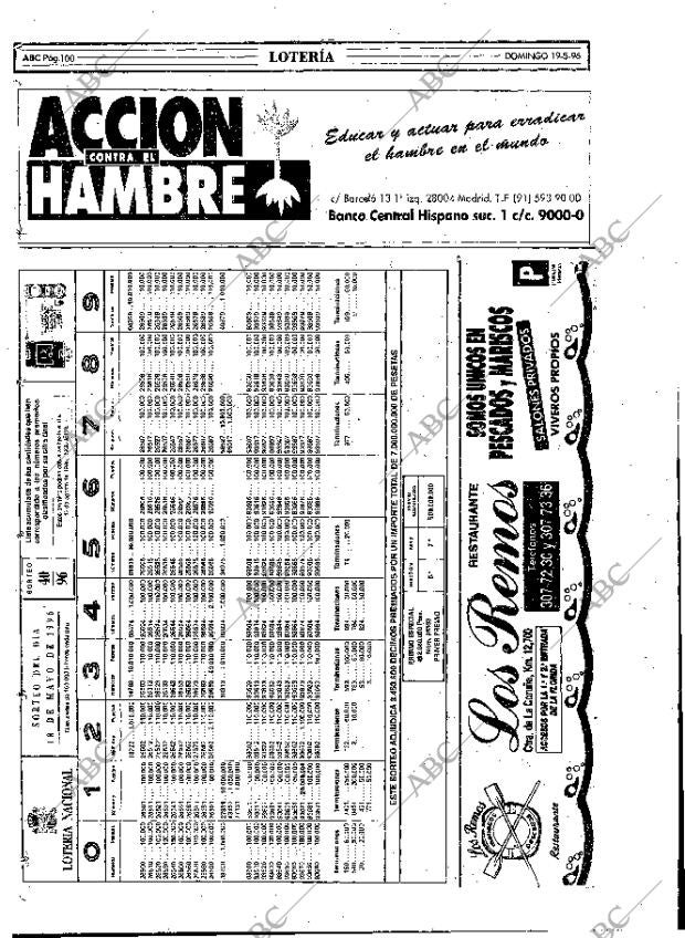 ABC MADRID 19-05-1996 página 110