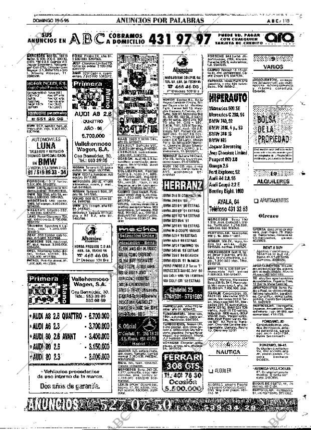 ABC MADRID 19-05-1996 página 115