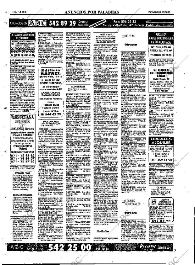 ABC MADRID 19-05-1996 página 116