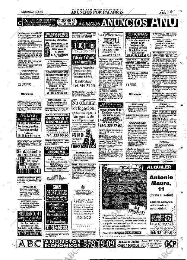 ABC MADRID 19-05-1996 página 117