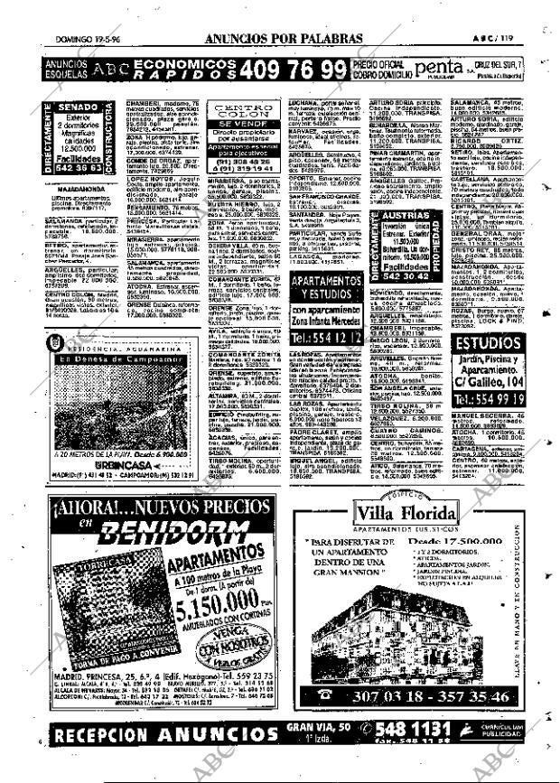 ABC MADRID 19-05-1996 página 119