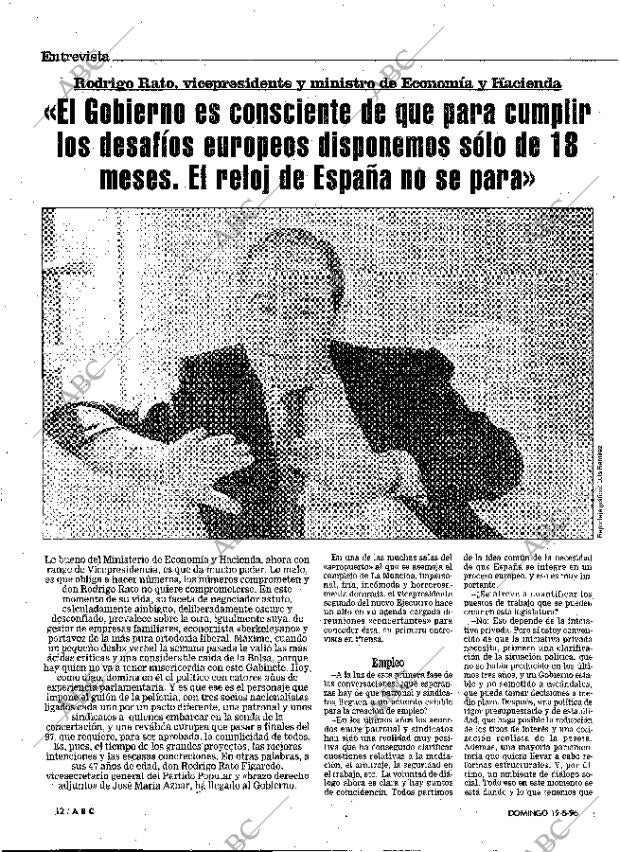 ABC MADRID 19-05-1996 página 12