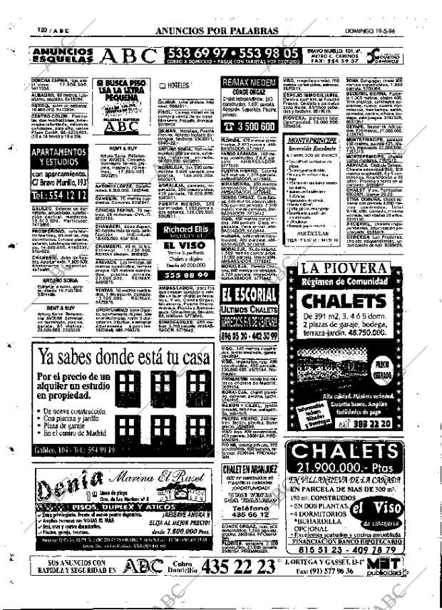 ABC MADRID 19-05-1996 página 120