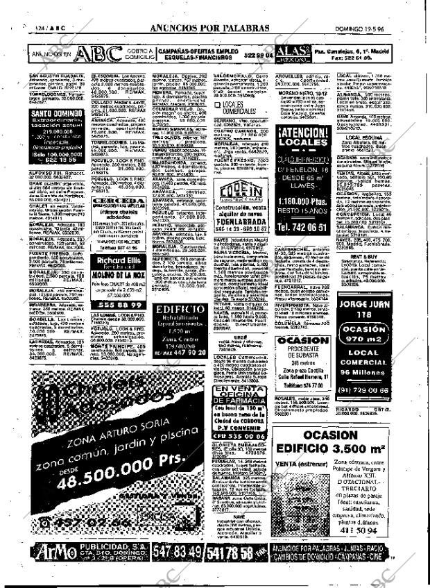 ABC MADRID 19-05-1996 página 124