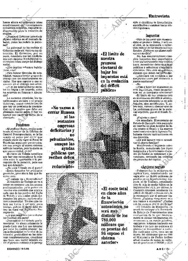 ABC MADRID 19-05-1996 página 13