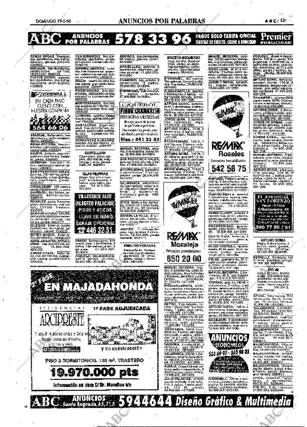 ABC MADRID 19-05-1996 página 131