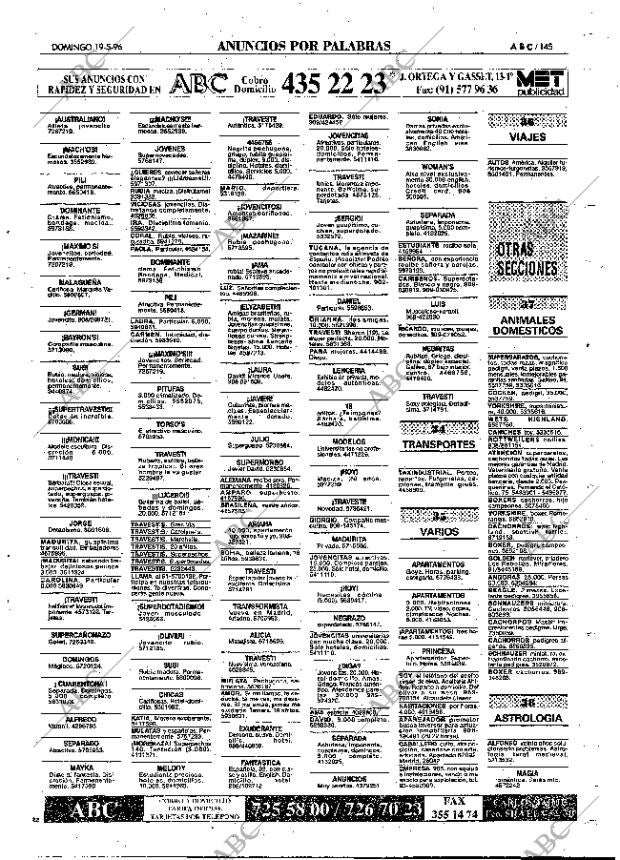 ABC MADRID 19-05-1996 página 145