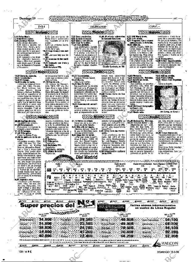 ABC MADRID 19-05-1996 página 158