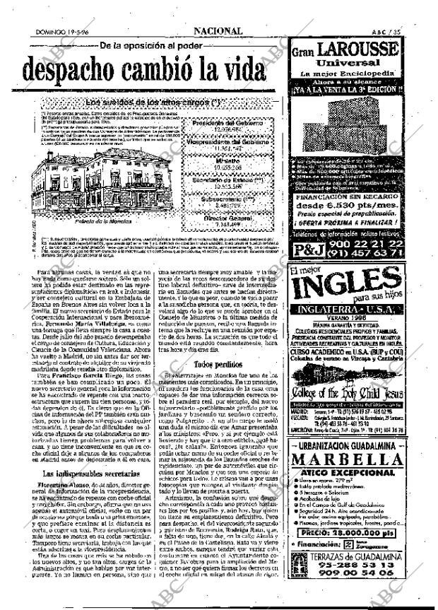 ABC MADRID 19-05-1996 página 35