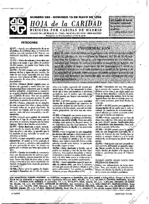 ABC MADRID 19-05-1996 página 4