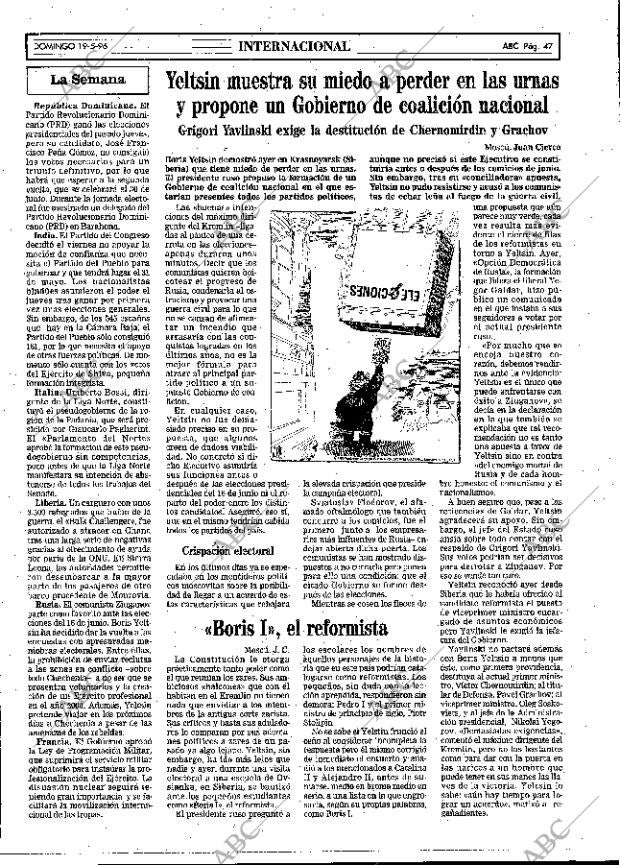 ABC MADRID 19-05-1996 página 47