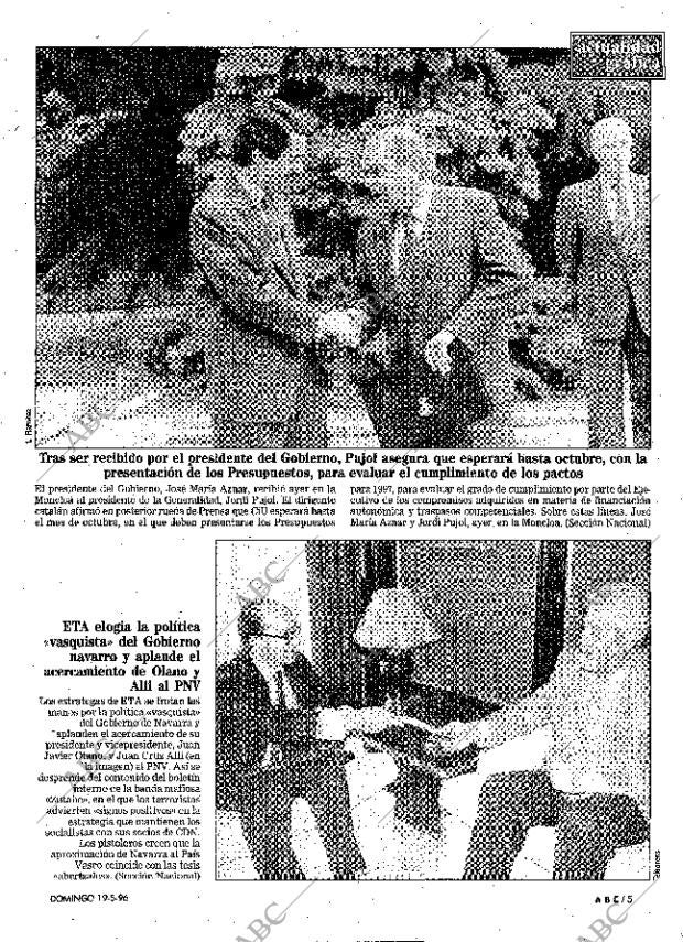 ABC MADRID 19-05-1996 página 5