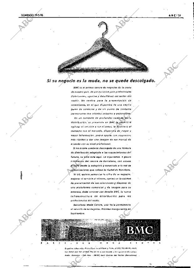 ABC MADRID 19-05-1996 página 59