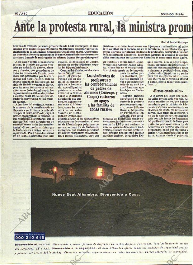 ABC MADRID 19-05-1996 página 80