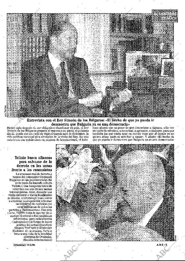 ABC MADRID 19-05-1996 página 9