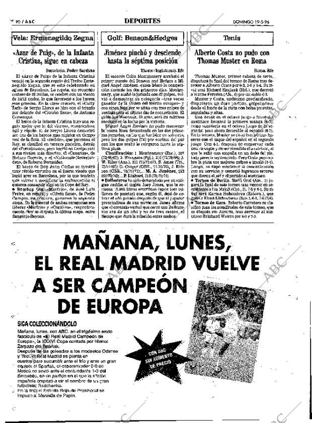 ABC MADRID 19-05-1996 página 90