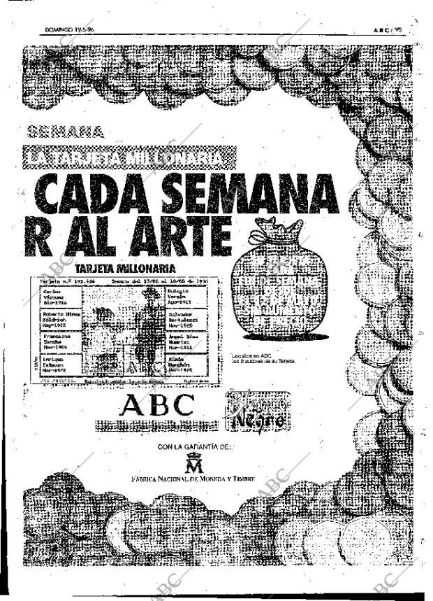 ABC MADRID 19-05-1996 página 95