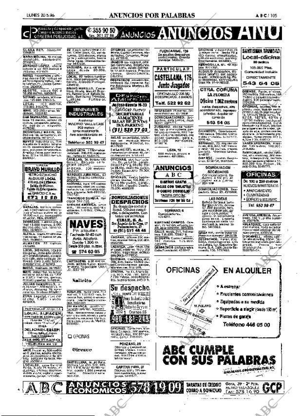 ABC MADRID 20-05-1996 página 105