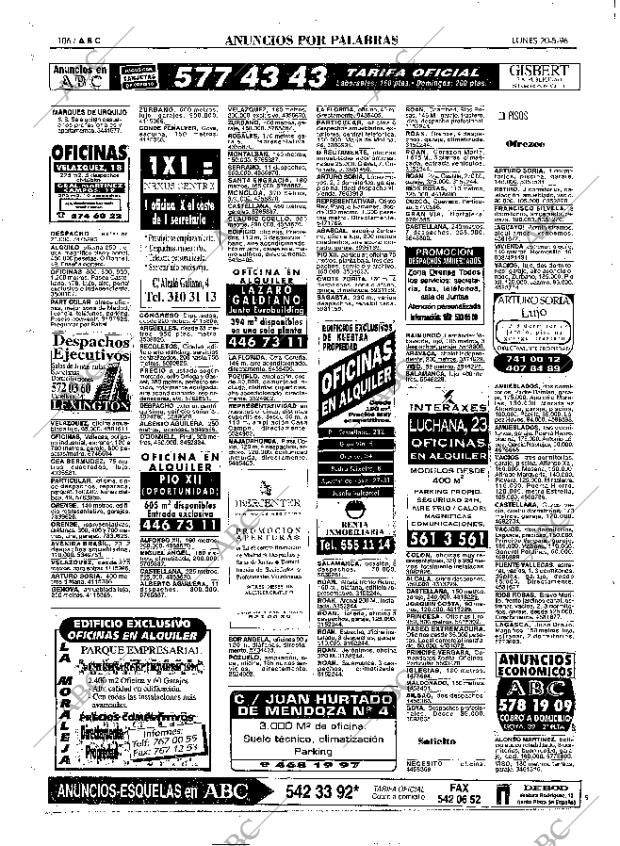 ABC MADRID 20-05-1996 página 106