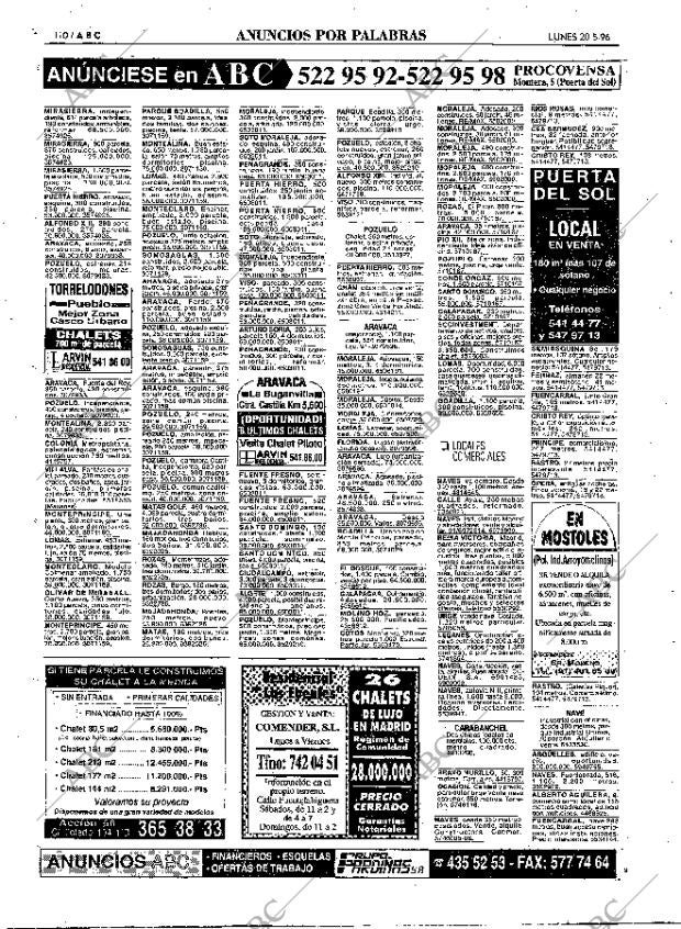 ABC MADRID 20-05-1996 página 110