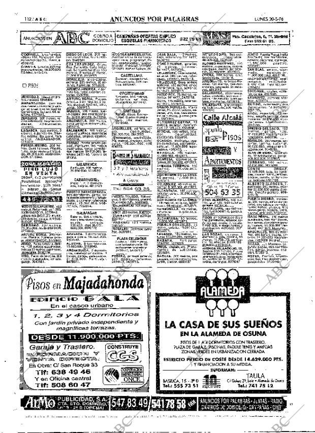 ABC MADRID 20-05-1996 página 112