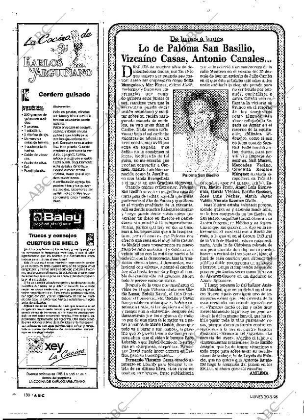 ABC MADRID 20-05-1996 página 130