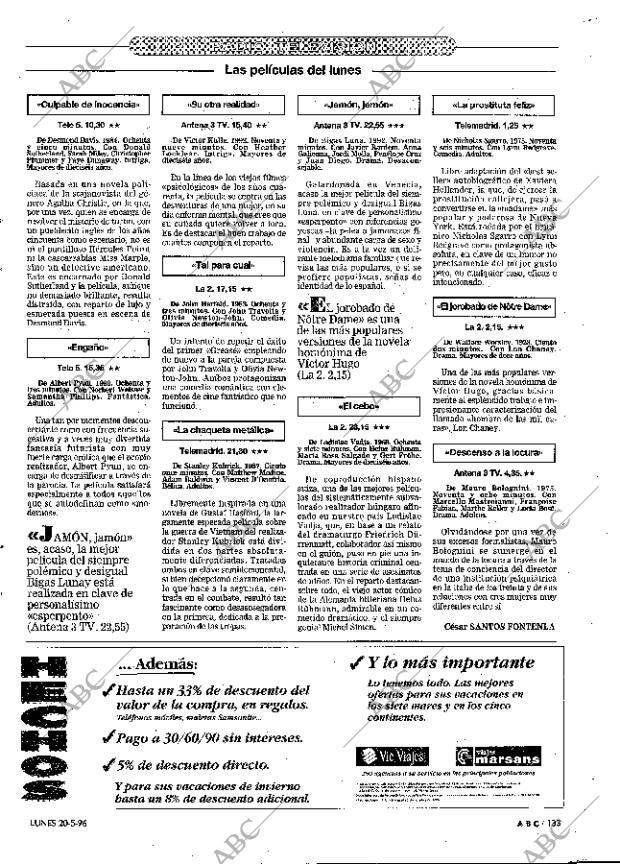 ABC MADRID 20-05-1996 página 133