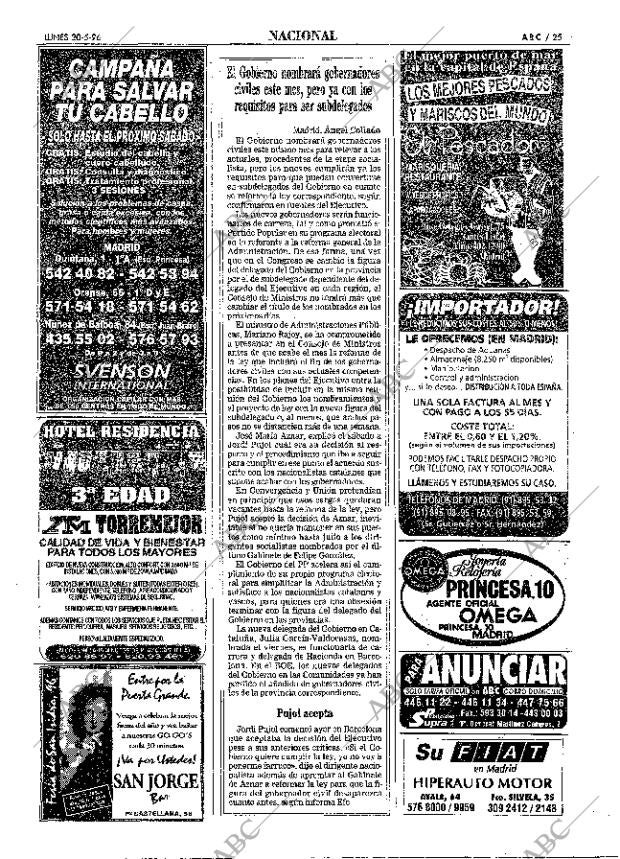 ABC MADRID 20-05-1996 página 25