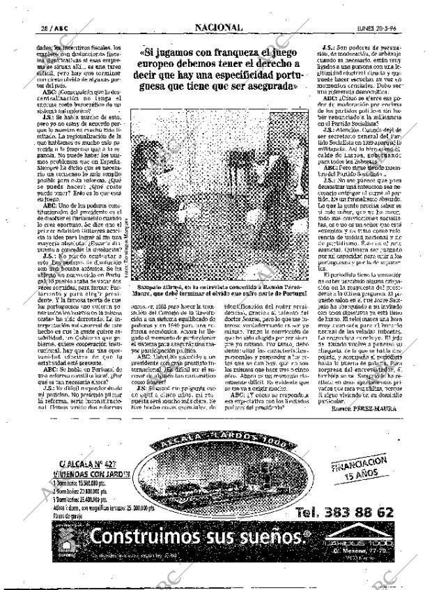 ABC MADRID 20-05-1996 página 28