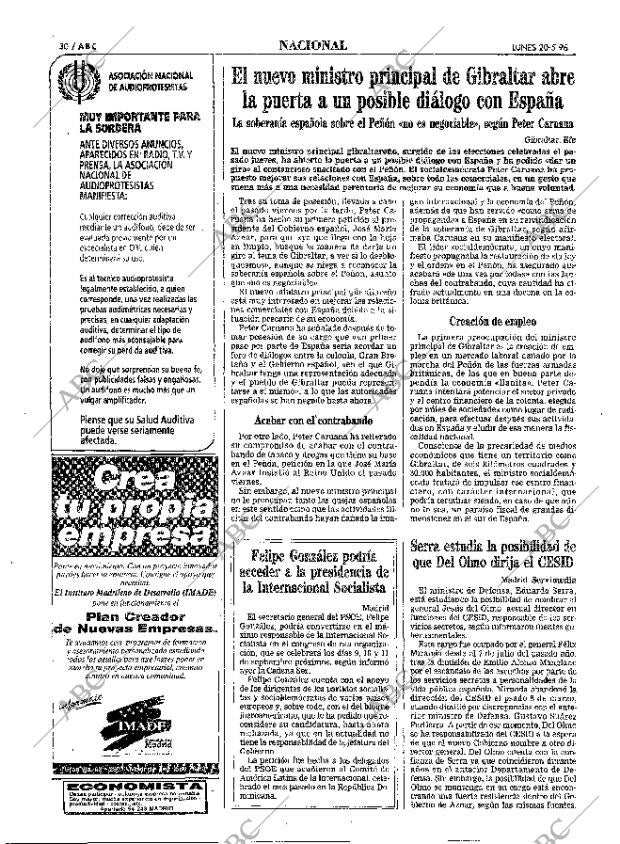 ABC MADRID 20-05-1996 página 30