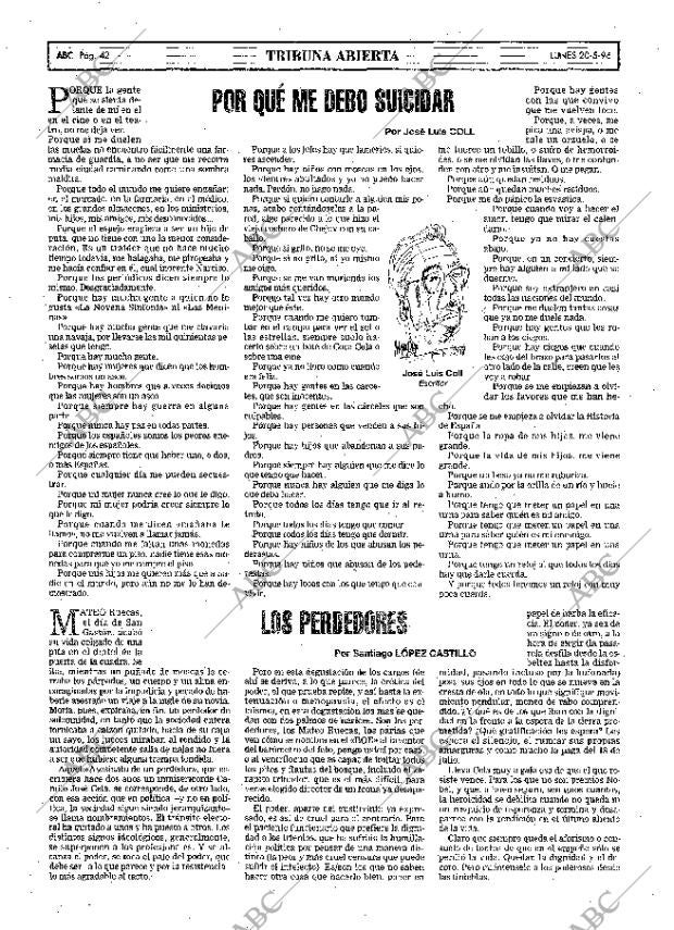 ABC MADRID 20-05-1996 página 42
