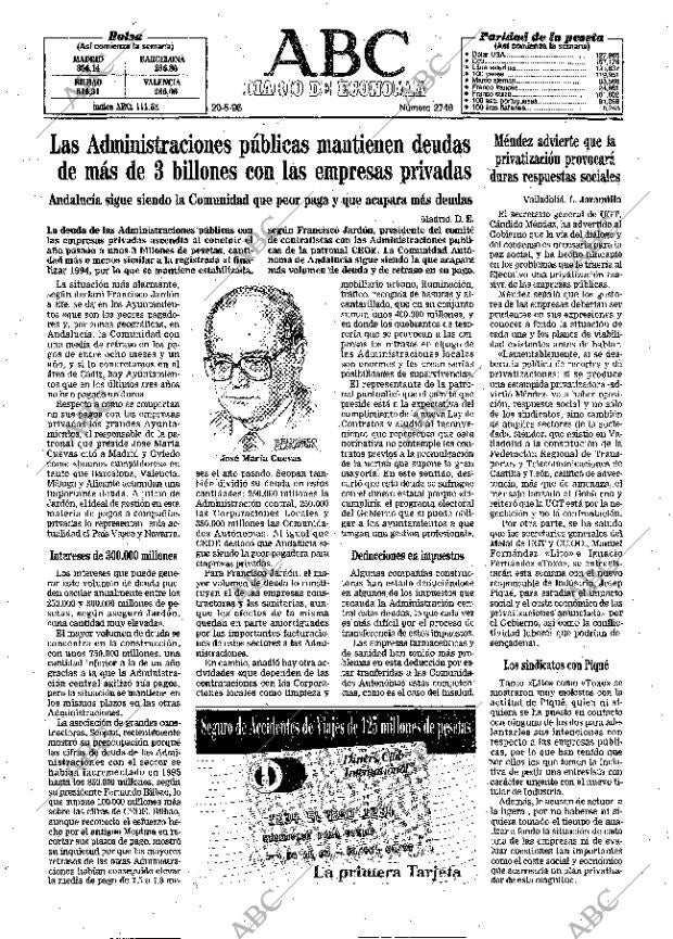 ABC MADRID 20-05-1996 página 43