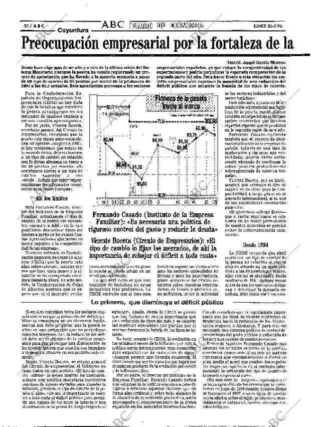 ABC MADRID 20-05-1996 página 50