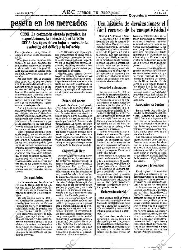 ABC MADRID 20-05-1996 página 51