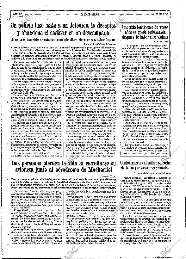 ABC MADRID 20-05-1996 página 86