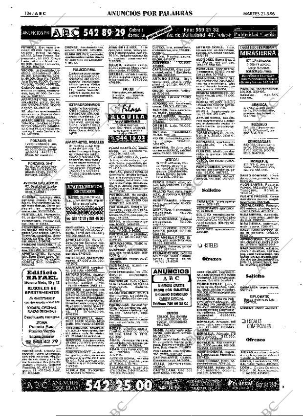 ABC MADRID 21-05-1996 página 104