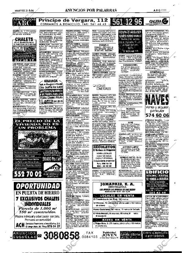 ABC MADRID 21-05-1996 página 111