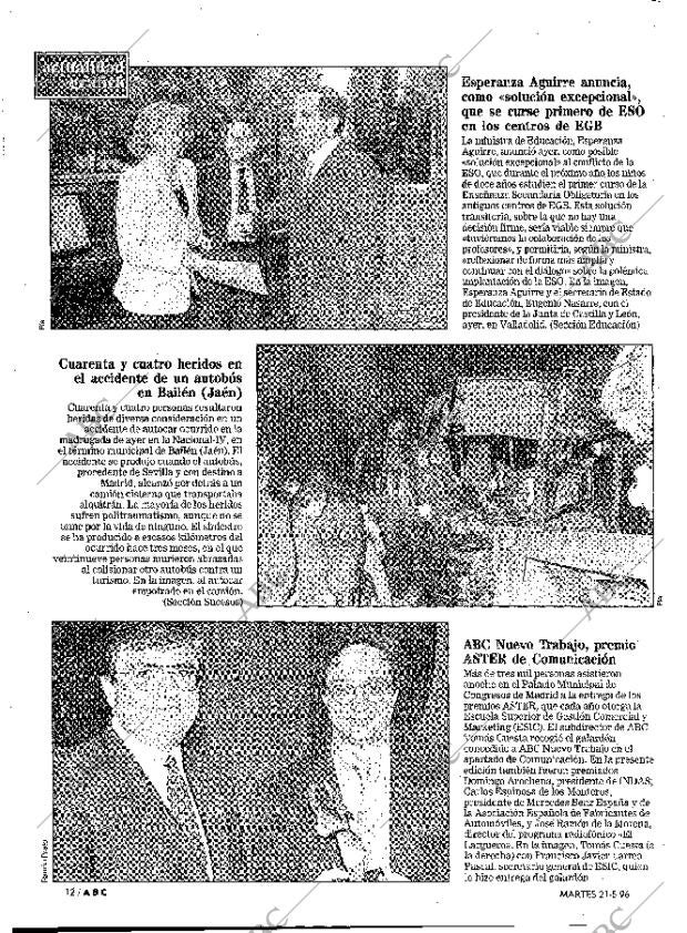 ABC MADRID 21-05-1996 página 12