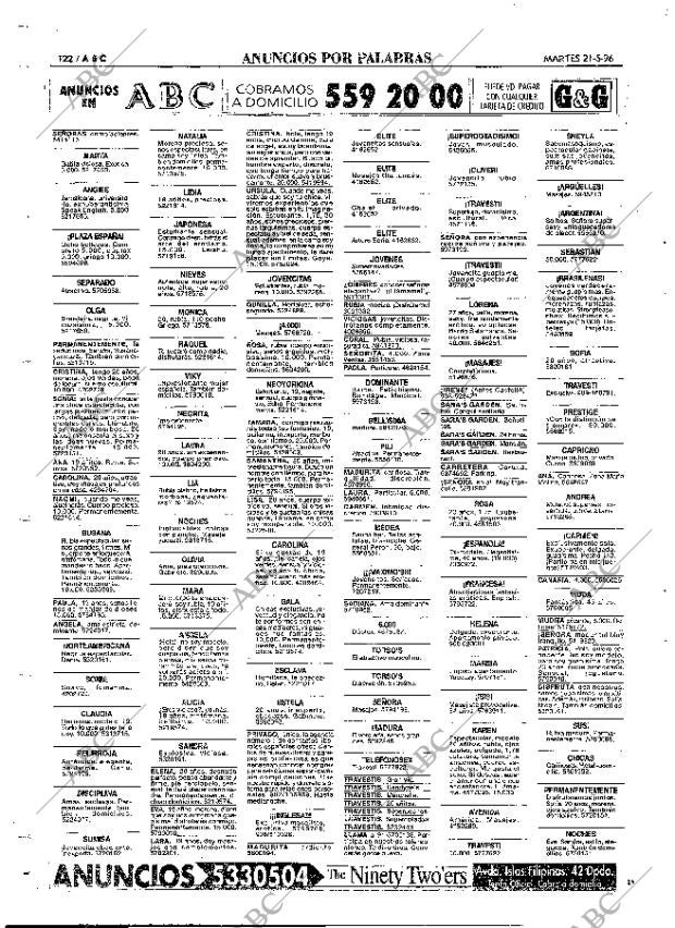 ABC MADRID 21-05-1996 página 122