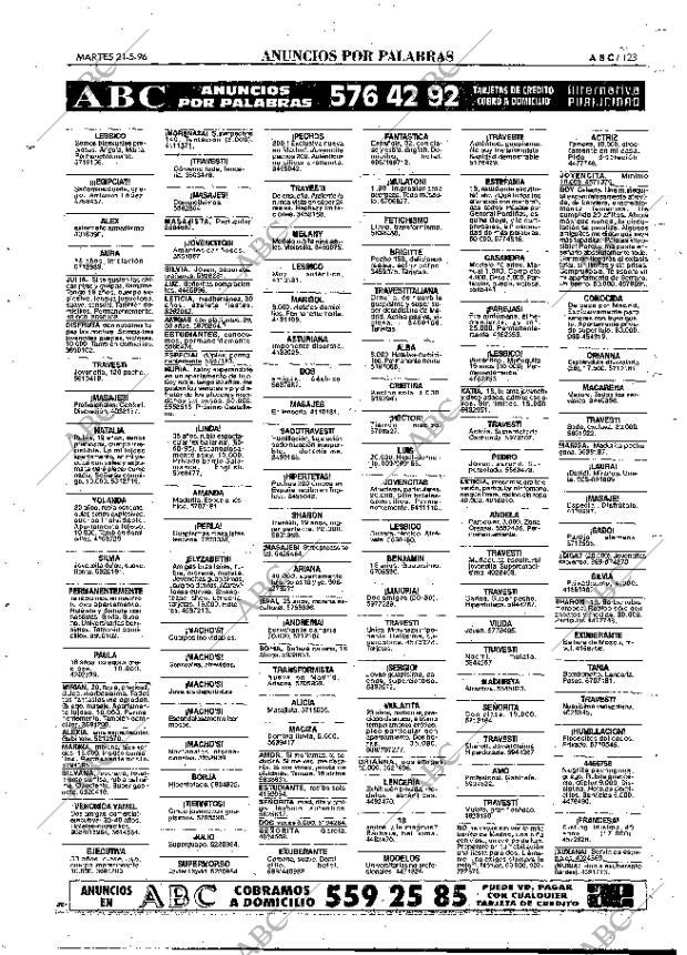 ABC MADRID 21-05-1996 página 123