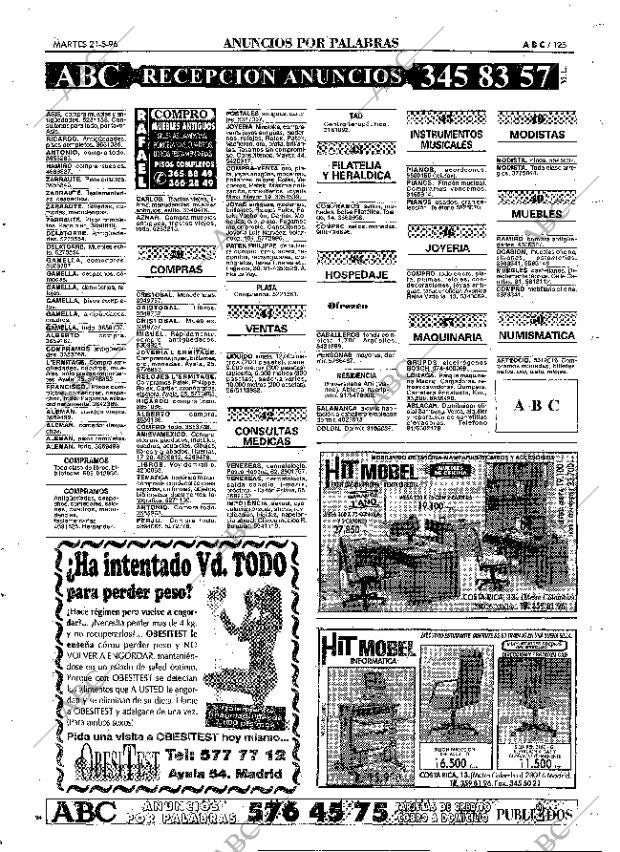 ABC MADRID 21-05-1996 página 125
