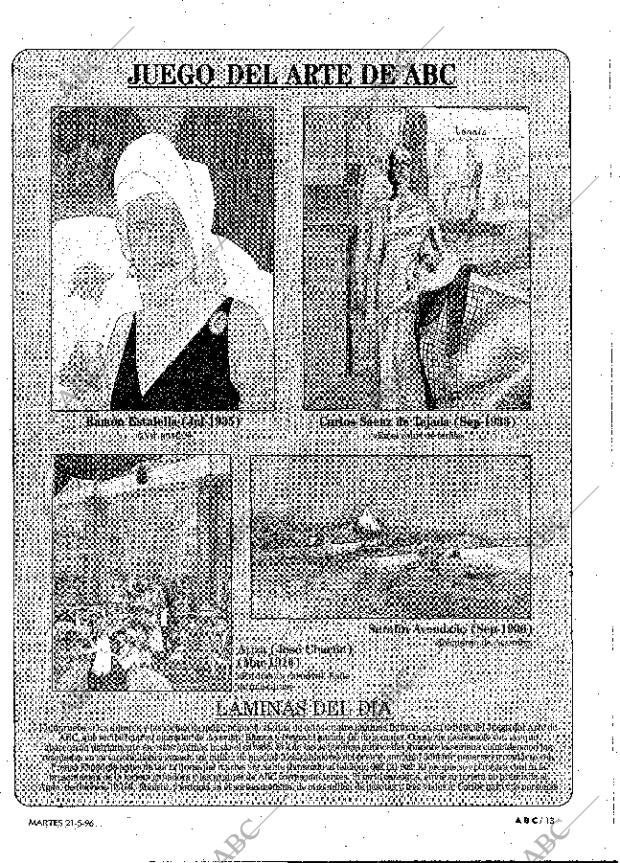 ABC MADRID 21-05-1996 página 13