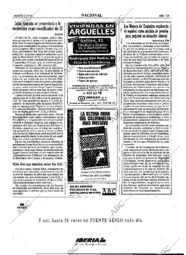 ABC MADRID 21-05-1996 página 29