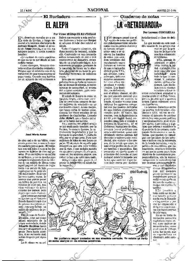ABC MADRID 21-05-1996 página 32